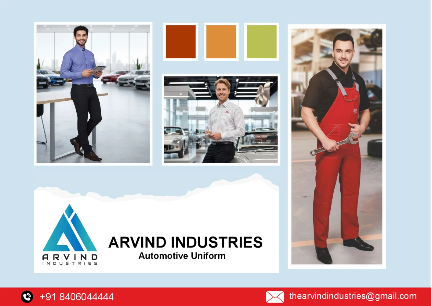 Automotive Sales Uniform catalog