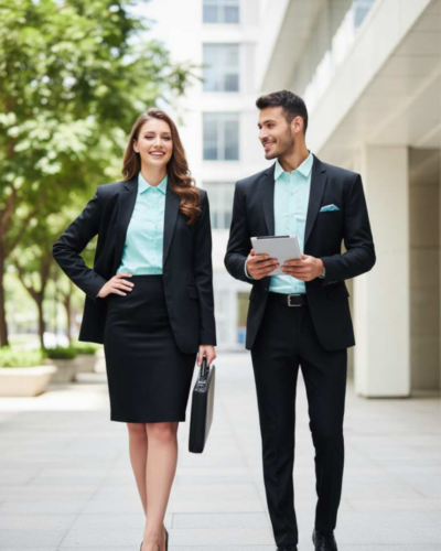 Corporate Uniform (Black Blue Combo)
